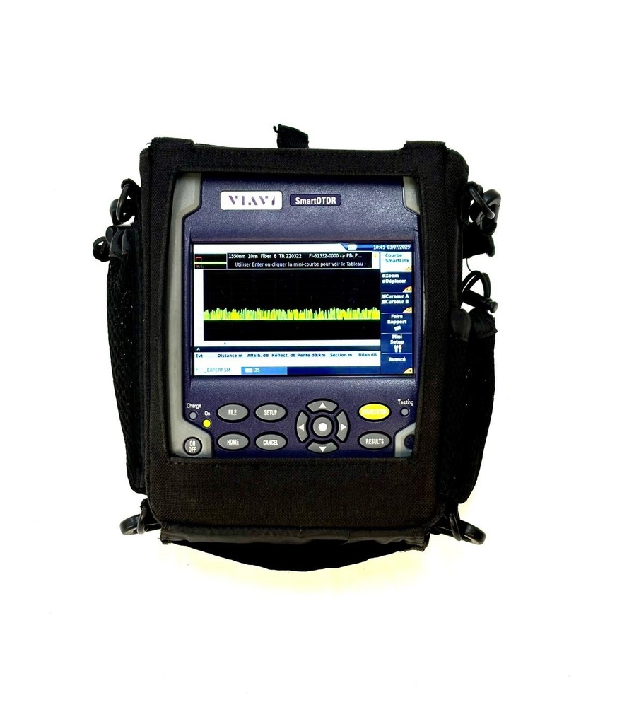 VIAVI SmartOTDR E126B 126B 100B Réflectomètre optique Monomode 1310/1550nm 40/40dB APC Reconditionné