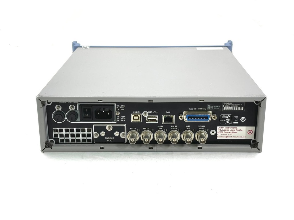 ROHDE & SCHWARZ R&S SMB100A 100kHz - 12.75GHz RF Microwave Signal Generator B1H
