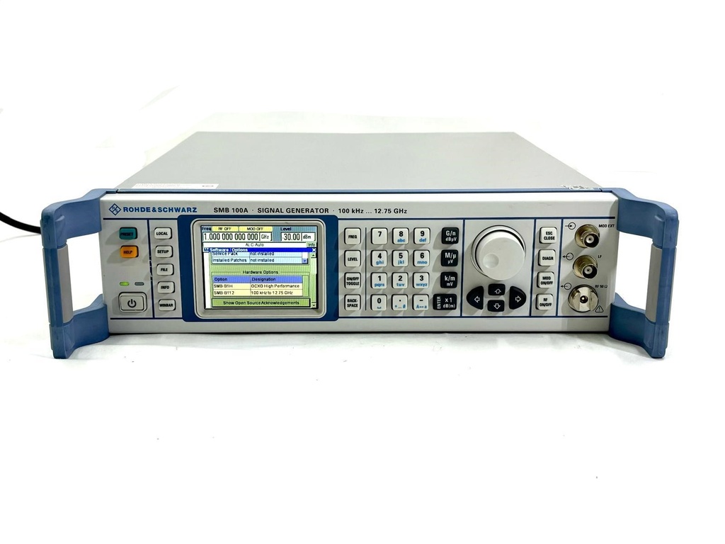 ROHDE & SCHWARZ R&S SMB100A 100kHz - 12.75GHz RF Microwave Signal Generator B1H