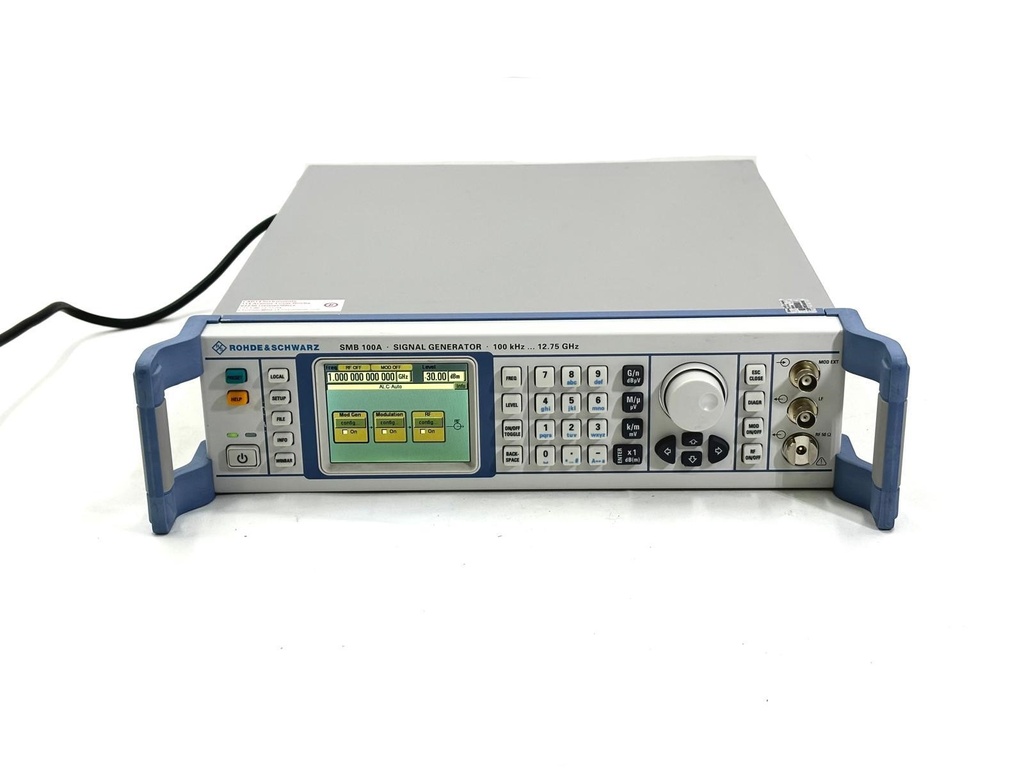 ROHDE & SCHWARZ R&S SMB100A 100kHz - 12.75GHz RF Microwave Signal Generator B1H