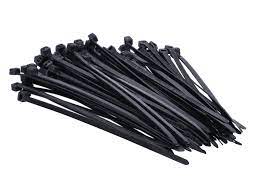 COLLIER NOIR 140 X 3,6 MM (Sachet de 100)