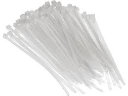 [COLLIER BLANC 140x3.6mm (Sachet de 100)] Collier de serrage Blanc 140x3,6mm (Sachet de 100)